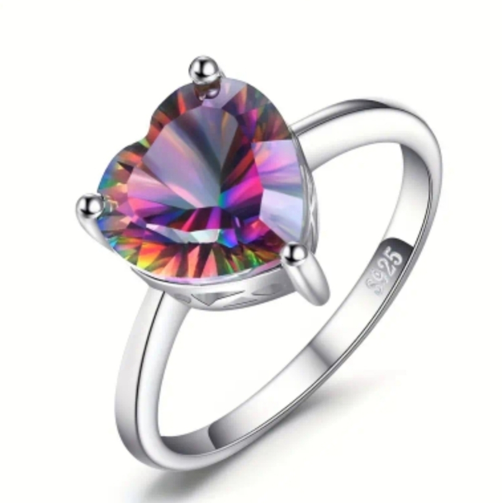 VQ Sterling Silver Ring